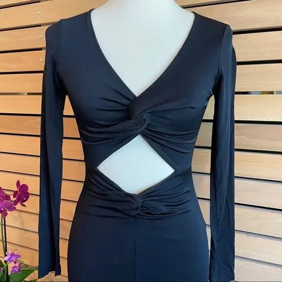 After Party/Nastygal Vintage Knot Me Cutout Dress - Picture 3 of 9